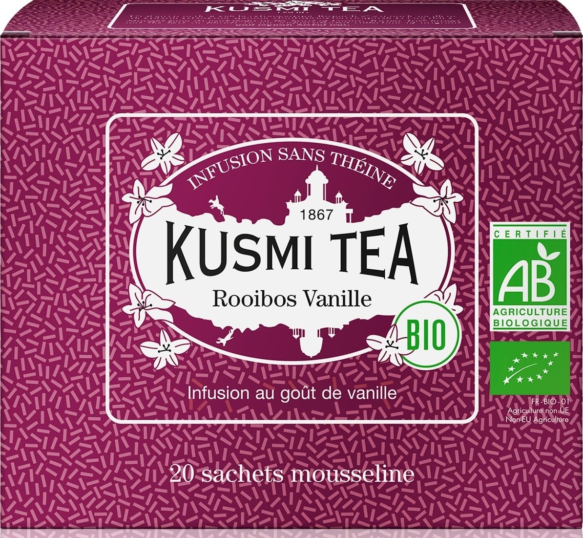 Herbata bio Rooibos Vanilla 20 torebek