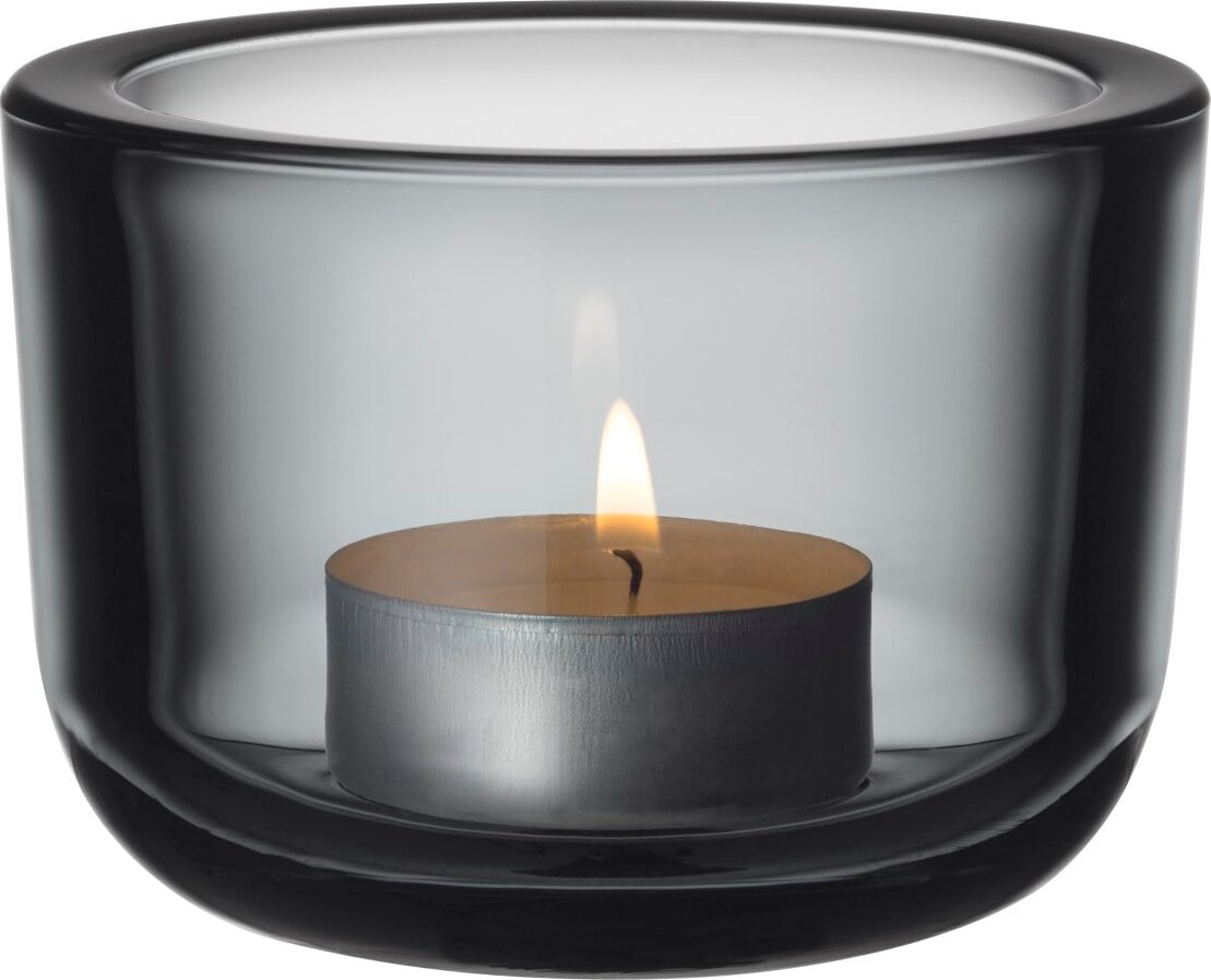Świecznik tealight Valkea szary