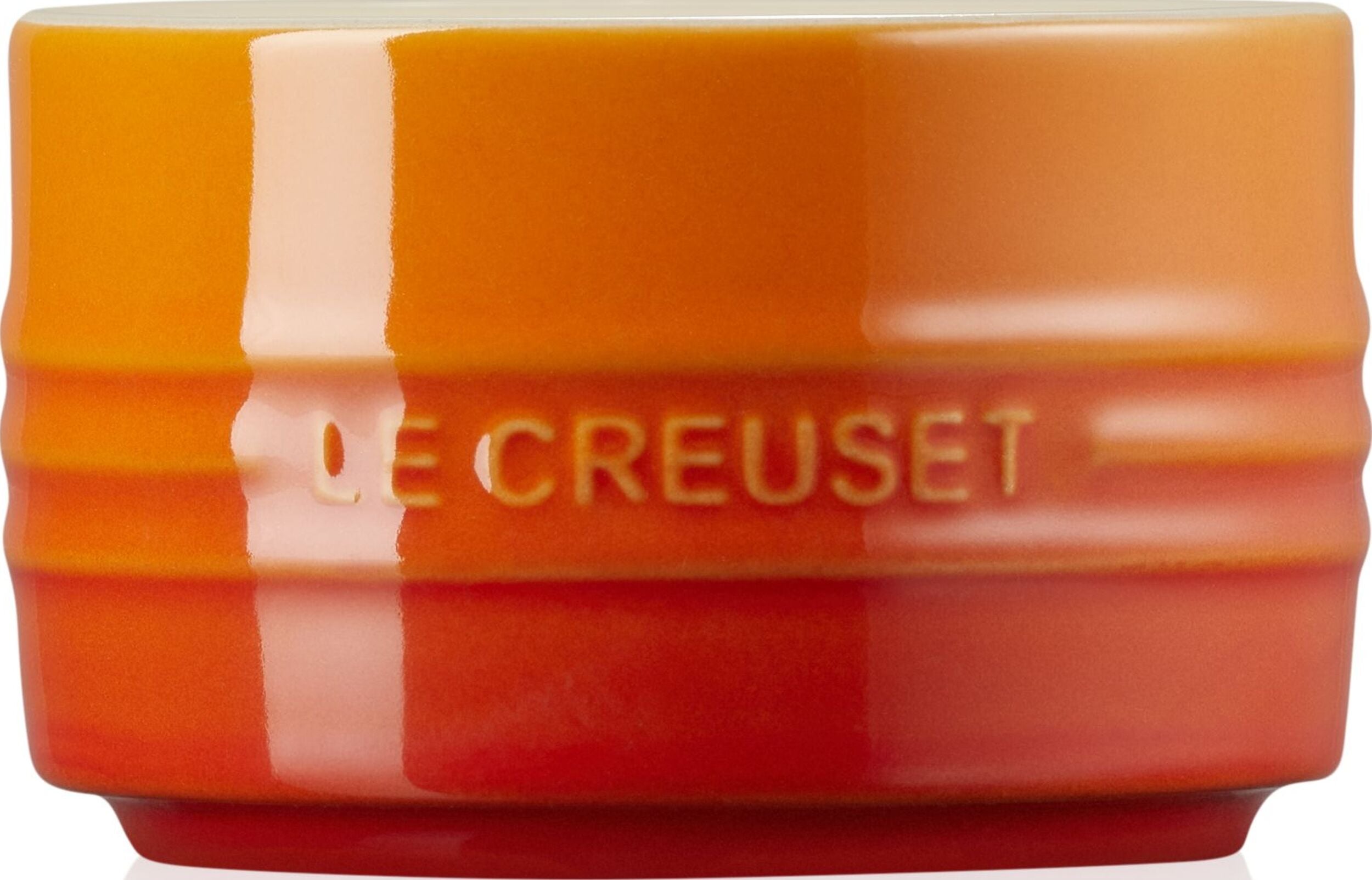 Kokilka Le Creuset okrągła 9 cm płomienny pomarańcz