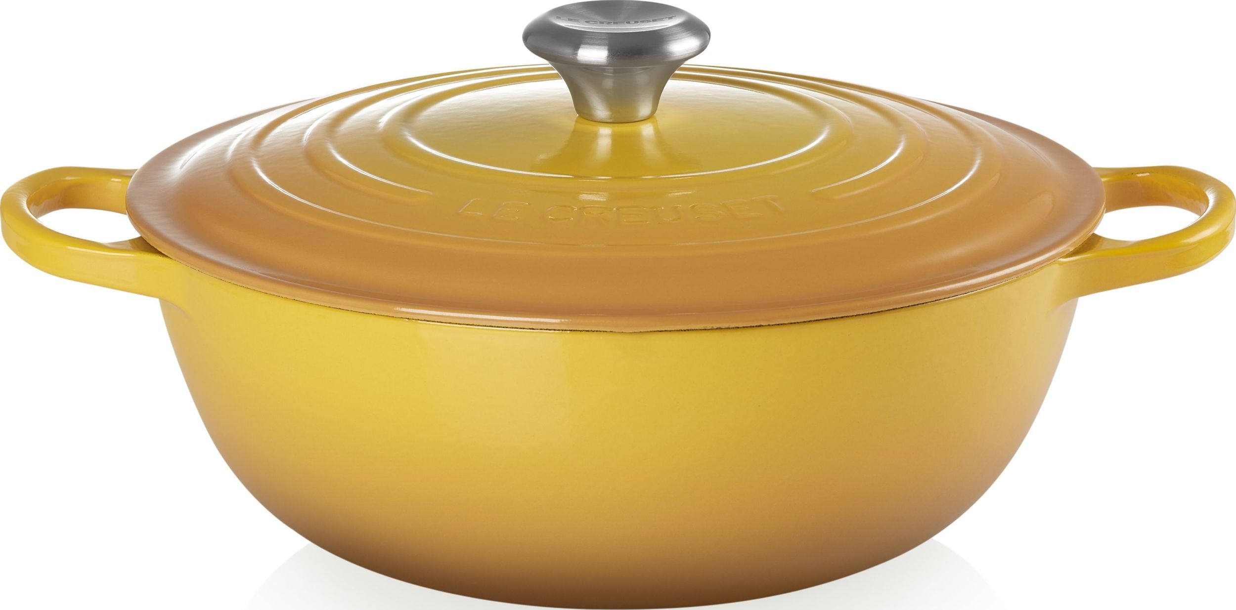 Garnek La Marmite Signature 28 cm słoneczny żółty