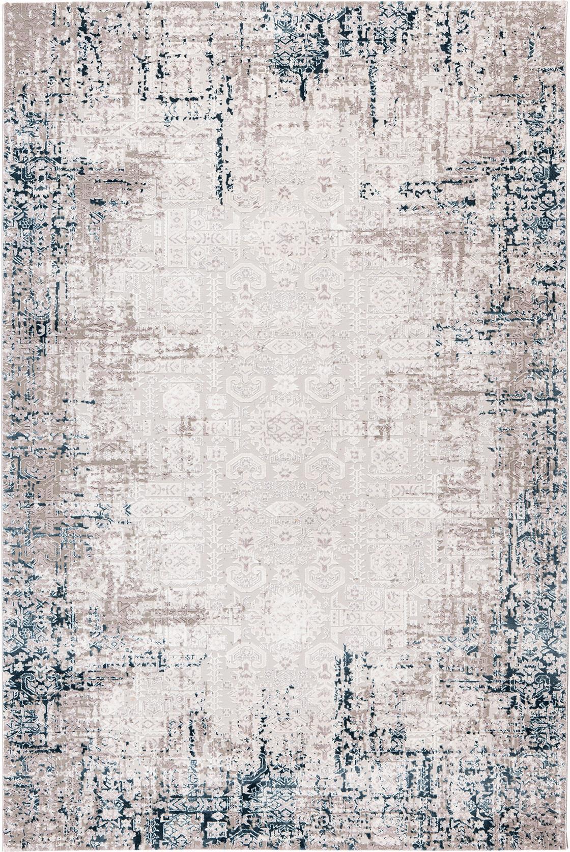 Dywan Phoenix 120 160 x 230 cm szaro-niebieski