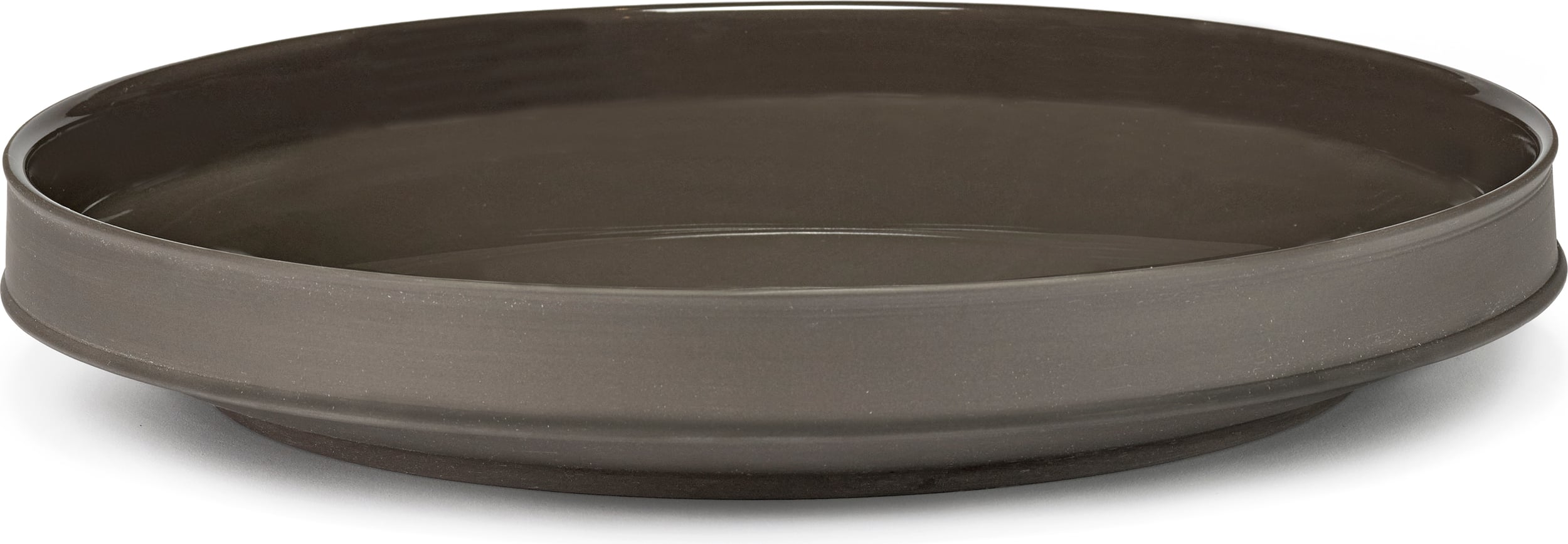 Miska Dune niska 41 cm brązowa