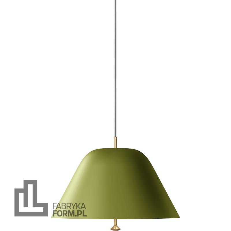 Lampa wisząca Levitate 40 cm zielona