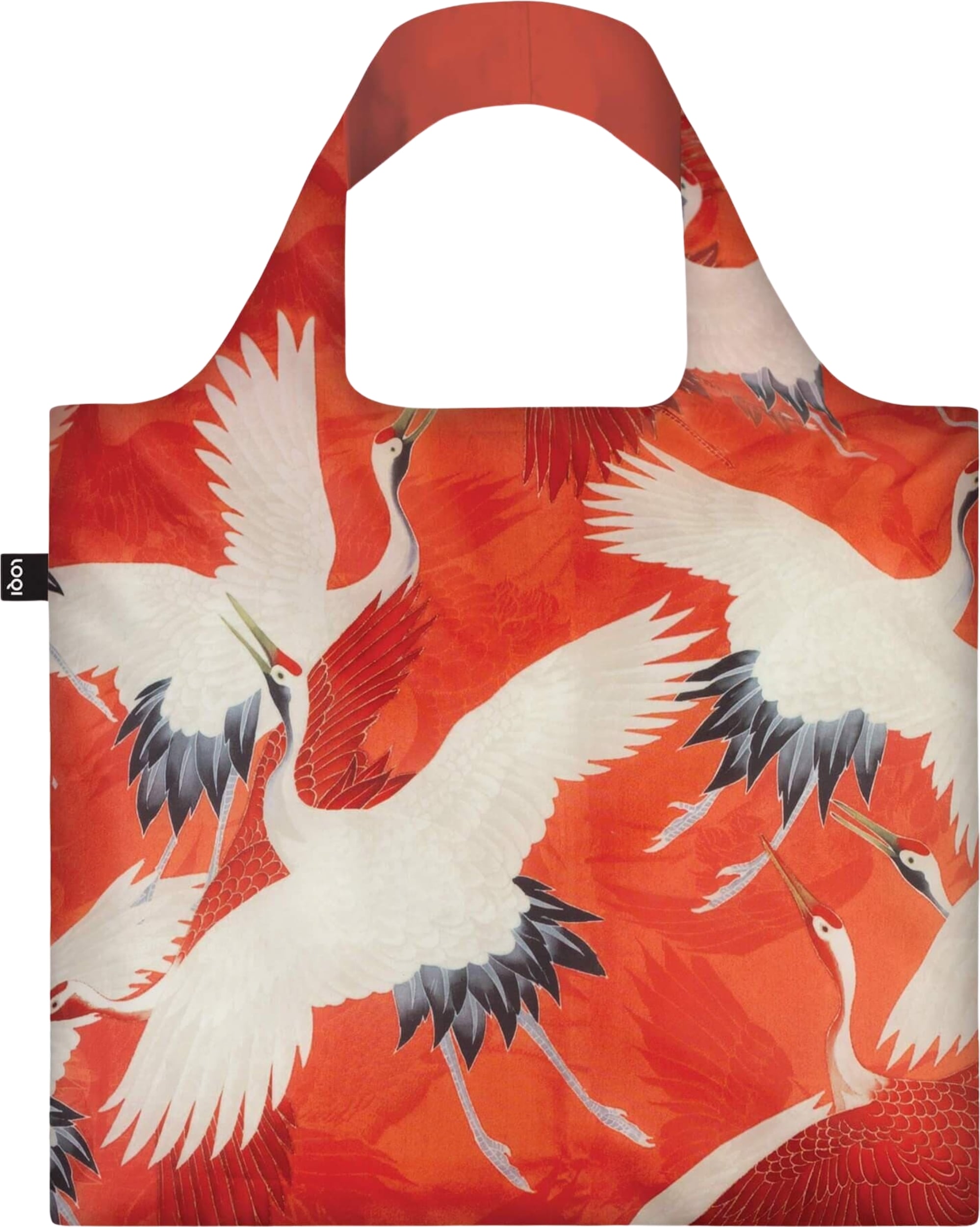 Torba LOQI Weekender Museum Anonymous Woman's Haori with White and Red Cranes