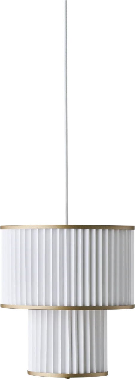 Lampa wisząca Plivello z papierowym kloszem