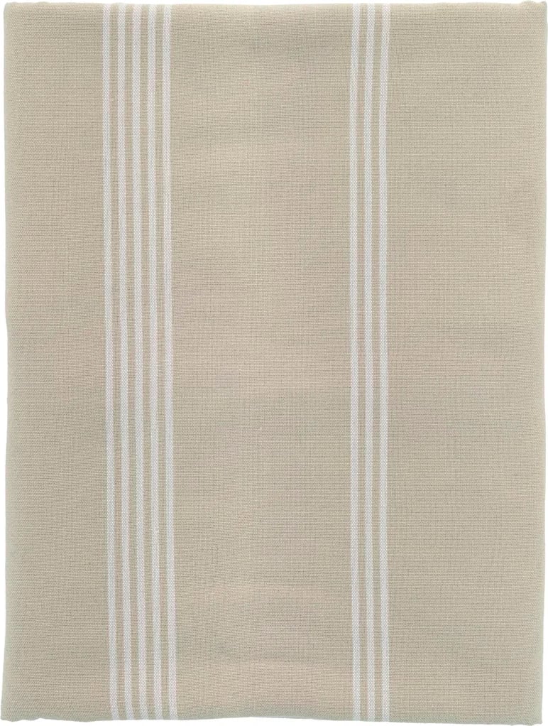 Obrus Moments Linen 140 x 270 cm jasnobrązowy