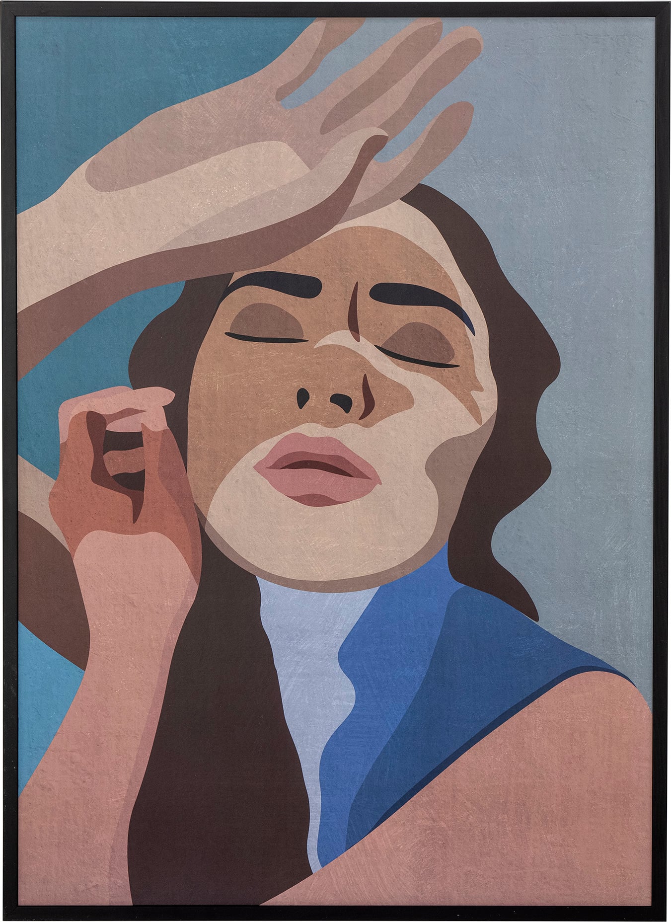 Obraz w ramie Lady 52 x 72 cm