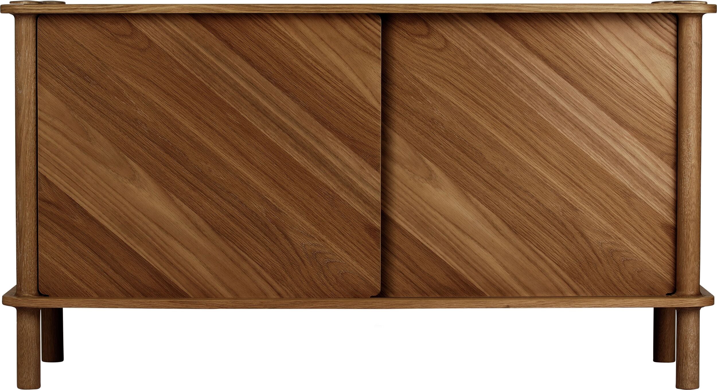 Komoda Italic 135 cm ciemny dąb