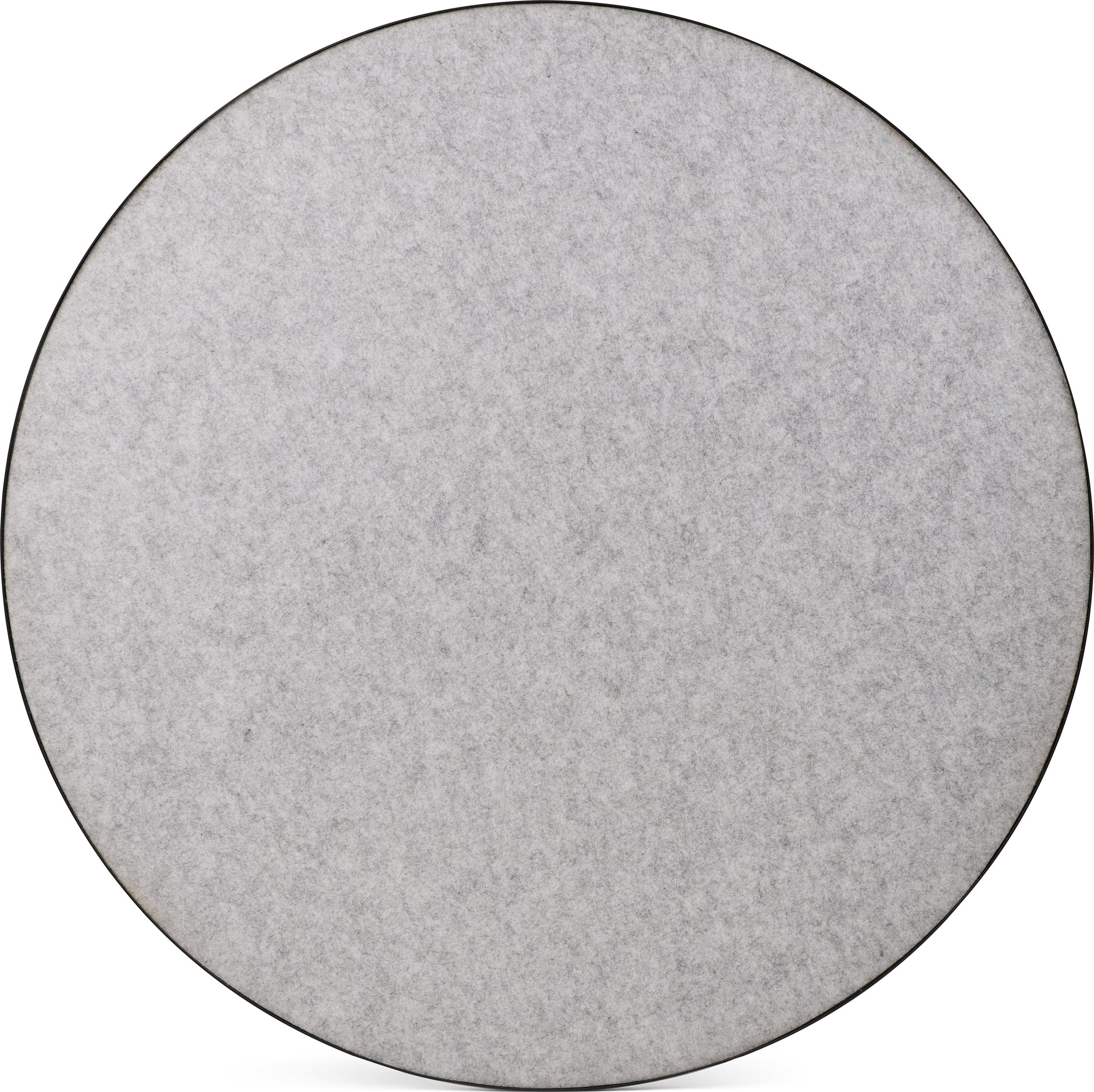 Tablica filcowa Retell 80 cm szaro-czarna