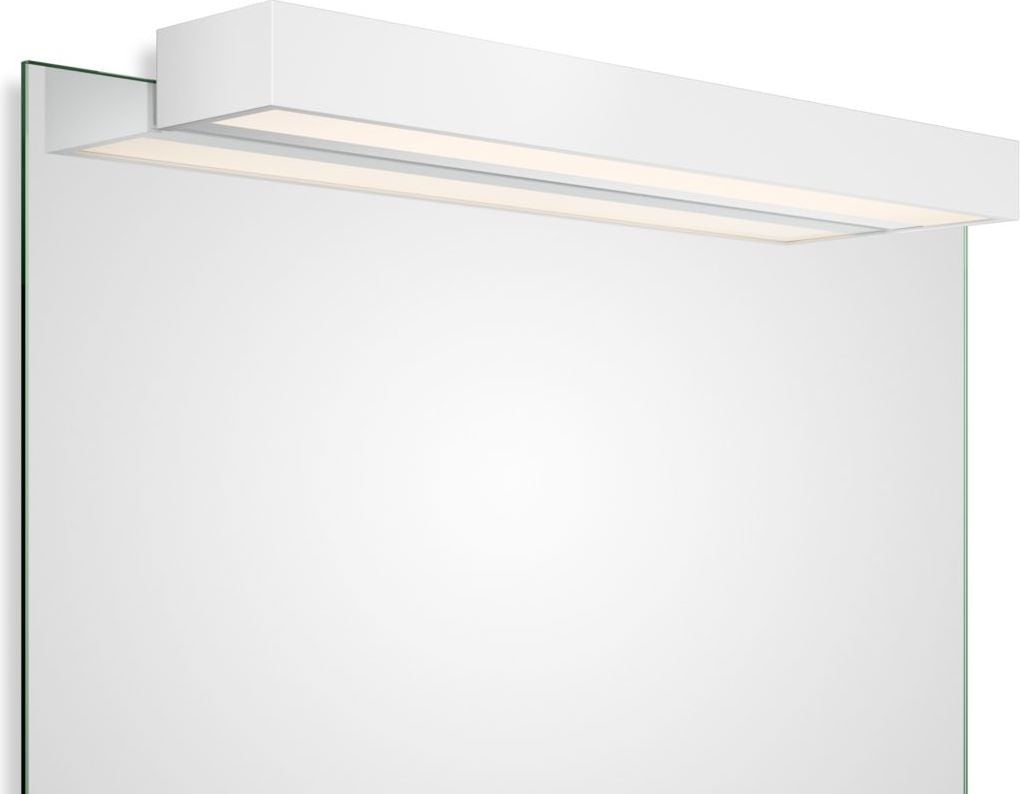 Lampa nad lustro Box Clip On LED 60 cm biały mat