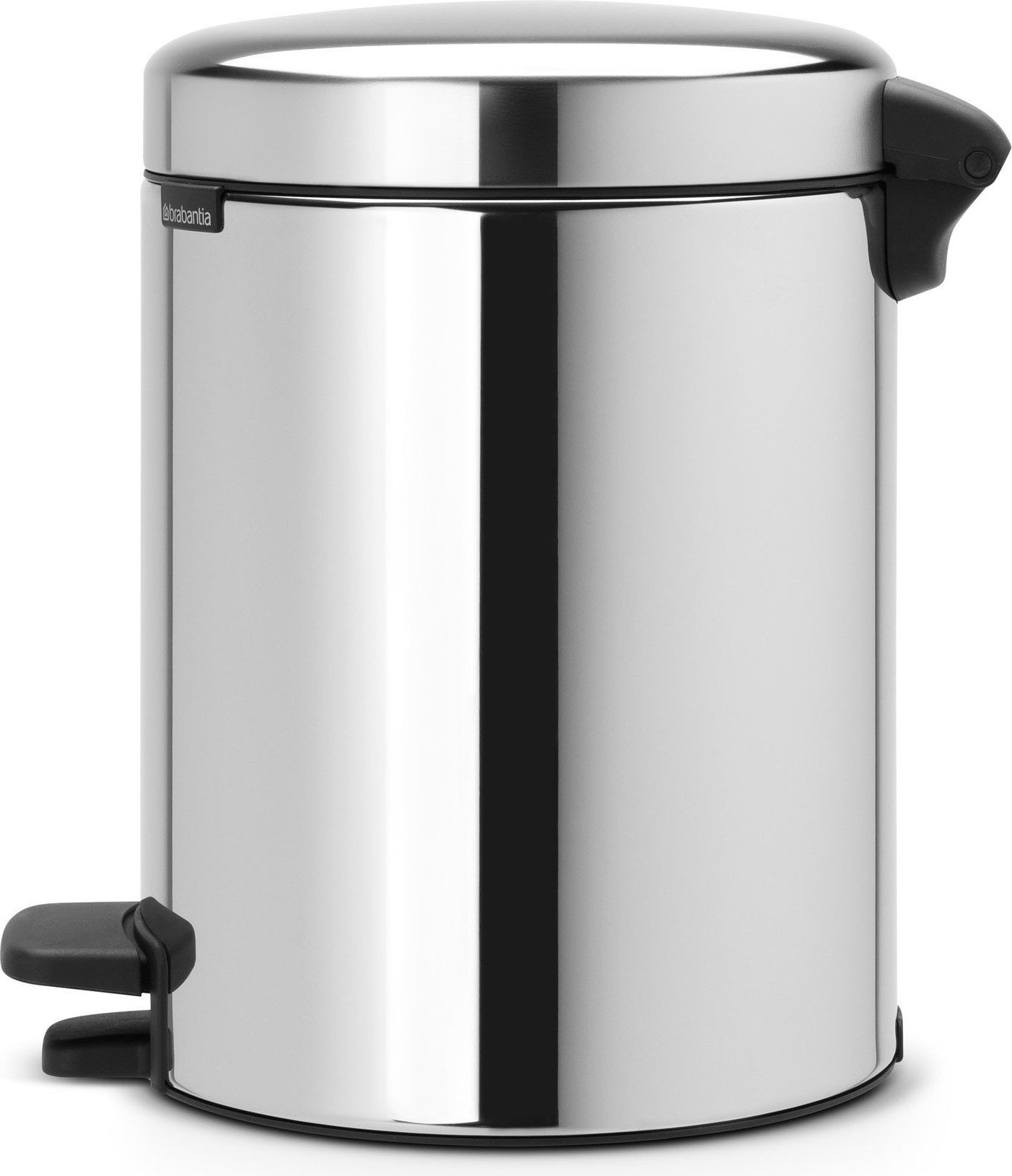 Kosz na śmieci pedałowy NewIcon 5l stal polerowana