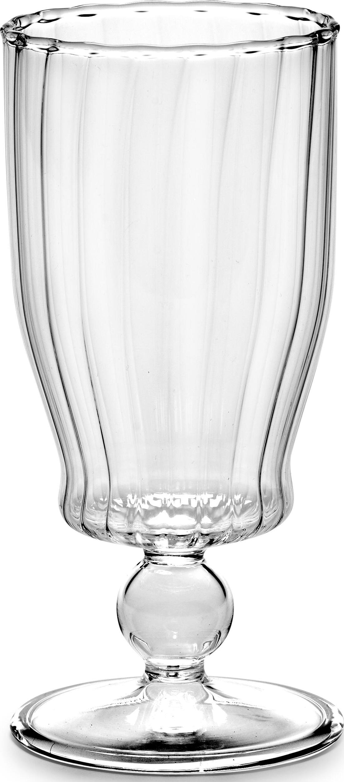 Kieliszki do wina Bubble 15 cm transparentne 4 szt.