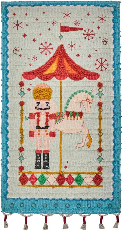 Kalendarz adwentowy Horse 90 cm kolorowy