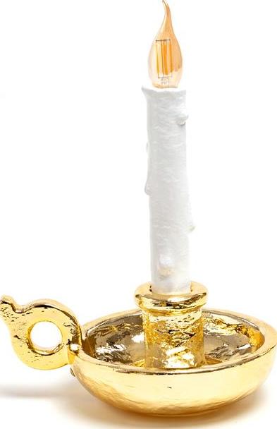 Lampa Bugia złota