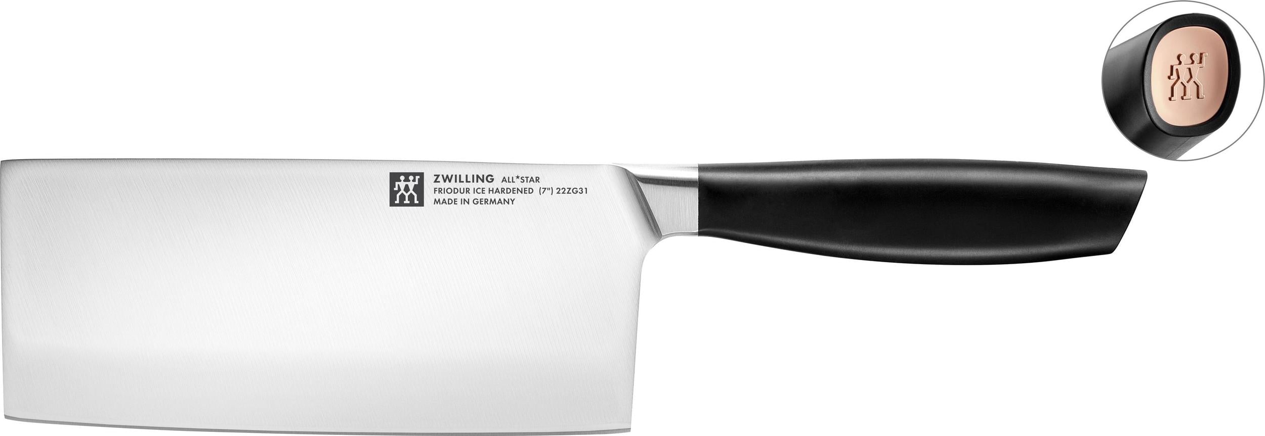 Tasak chiński All Star 18 cm różowe złoto
