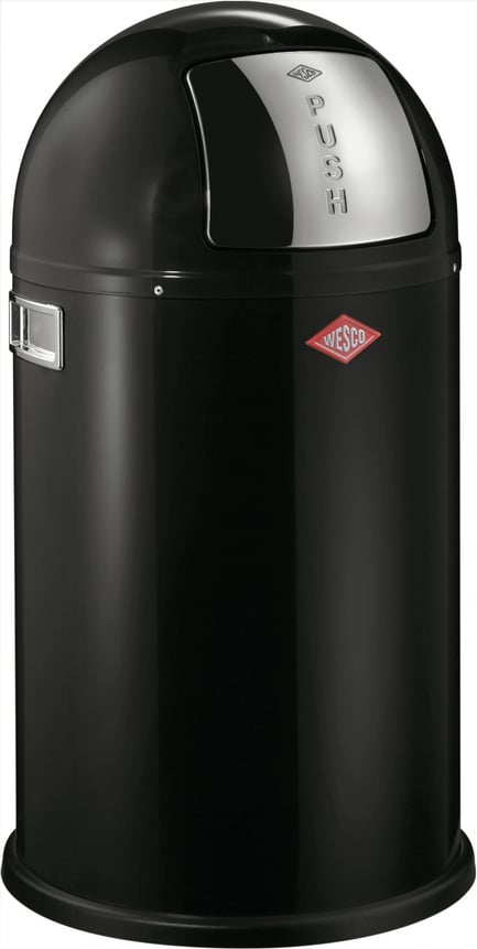 Kosz na śmieci PushBoy Junior 22 l czarny