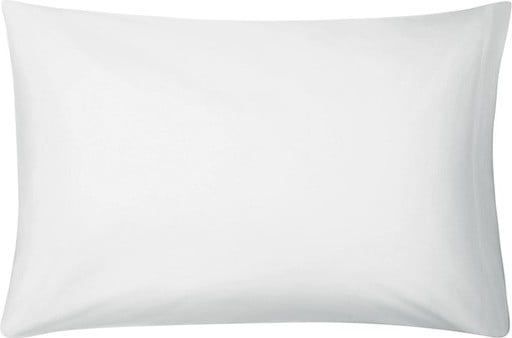 Poszewki na poduszki Molton 60 x 70 cm białe z suwakami 2 szt.