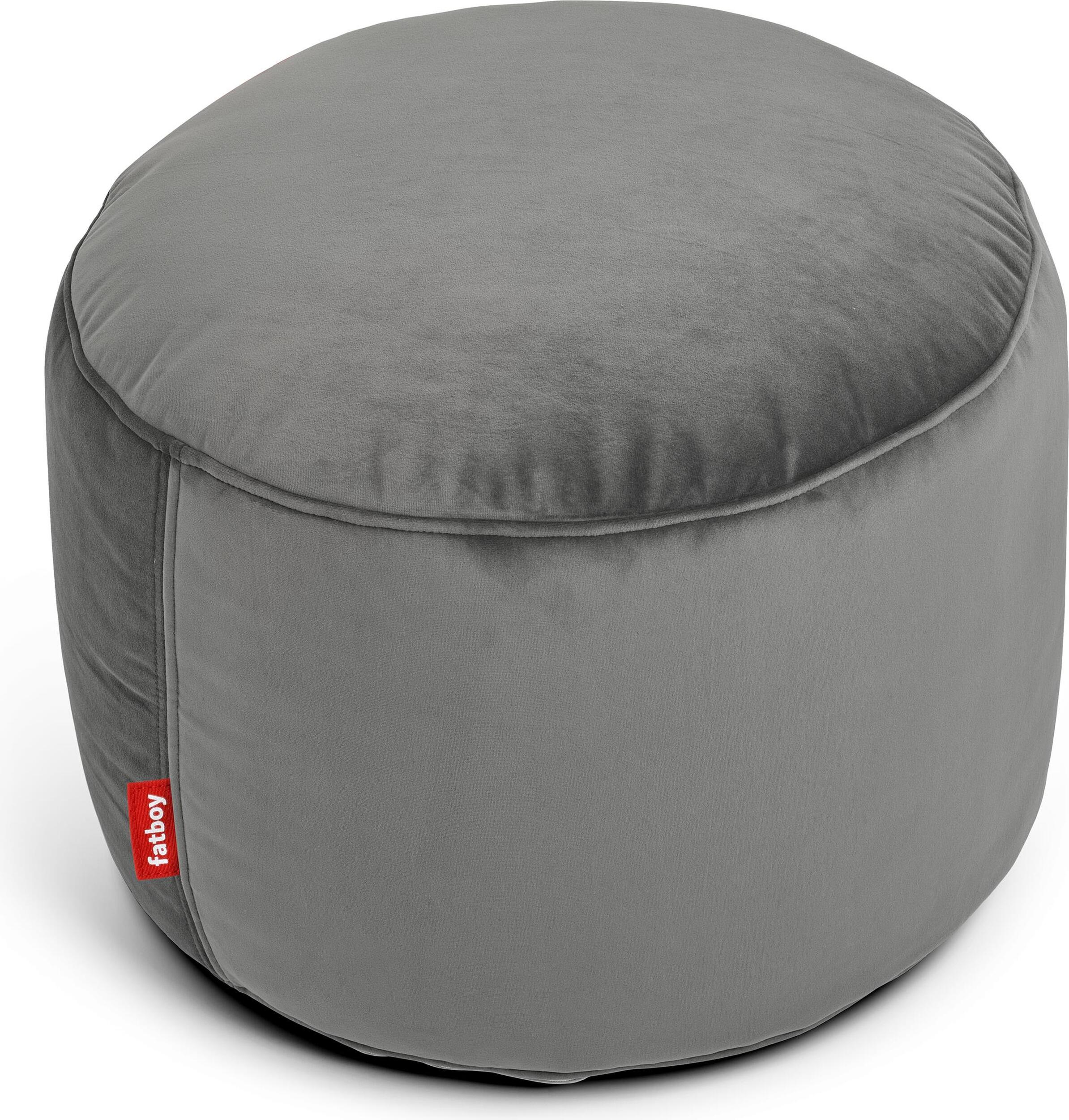 Puf Point Velvet taupe z recyklingu