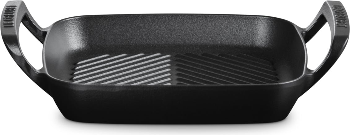 Płyta grillowa BBQ Outdoor kwadratowa 26 cm czarny mat