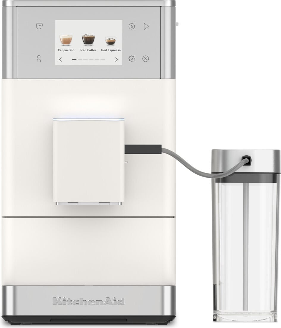 Ekspres automatyczny do kawy KitchenAid KF4 porcelanowa biel