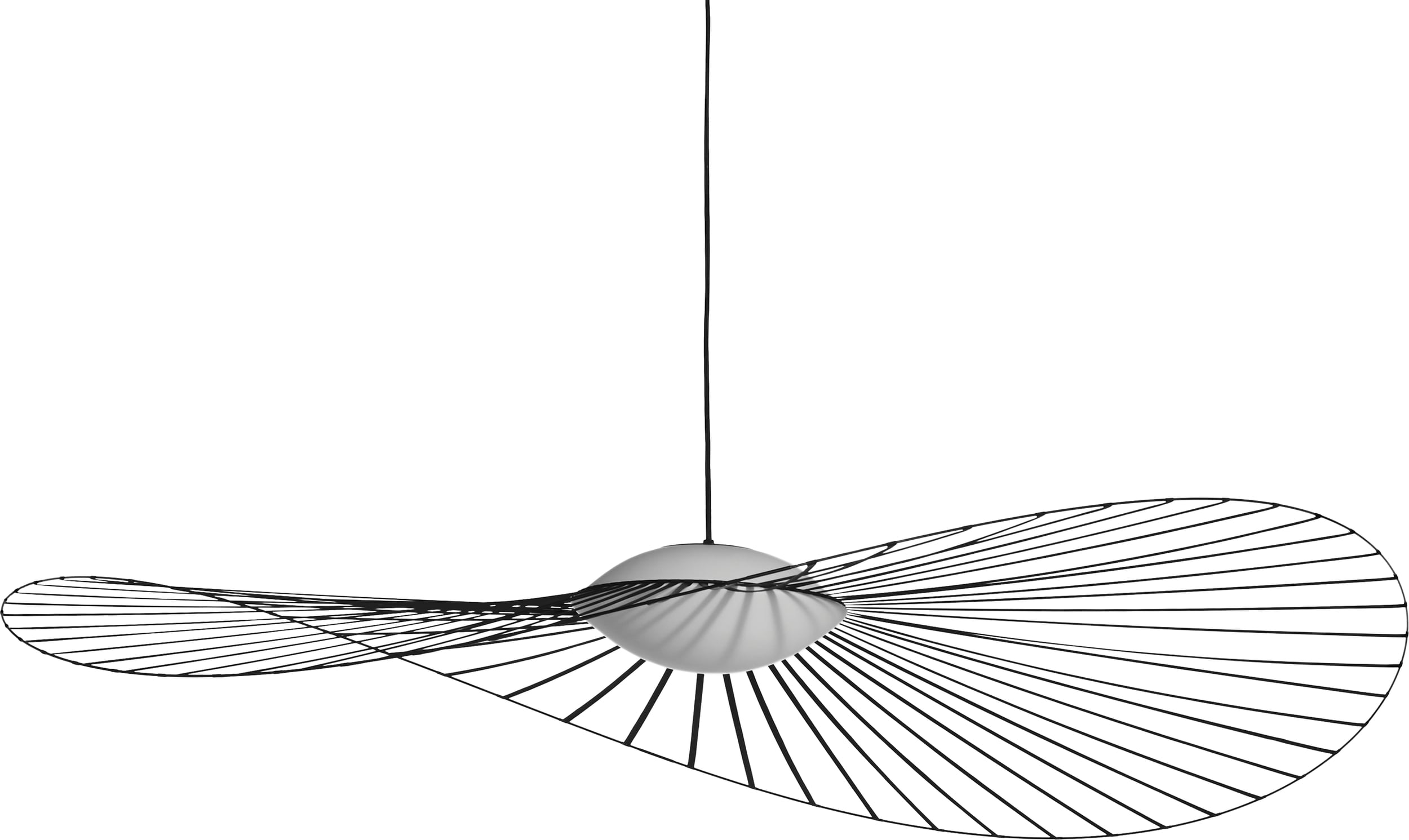 Lampa wisząca Vertigo Nova LED 140 cm czarna