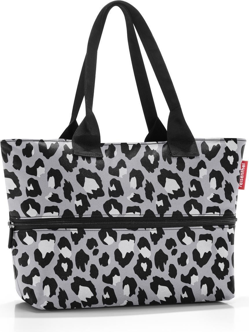 Torba Shopper e1 w panterkę szara