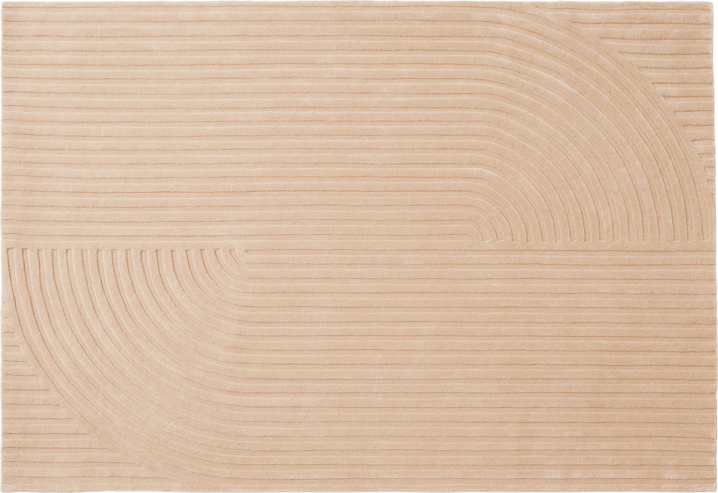 Dywan Relevo Quattro 170 x 240 cm jasnoróżowy