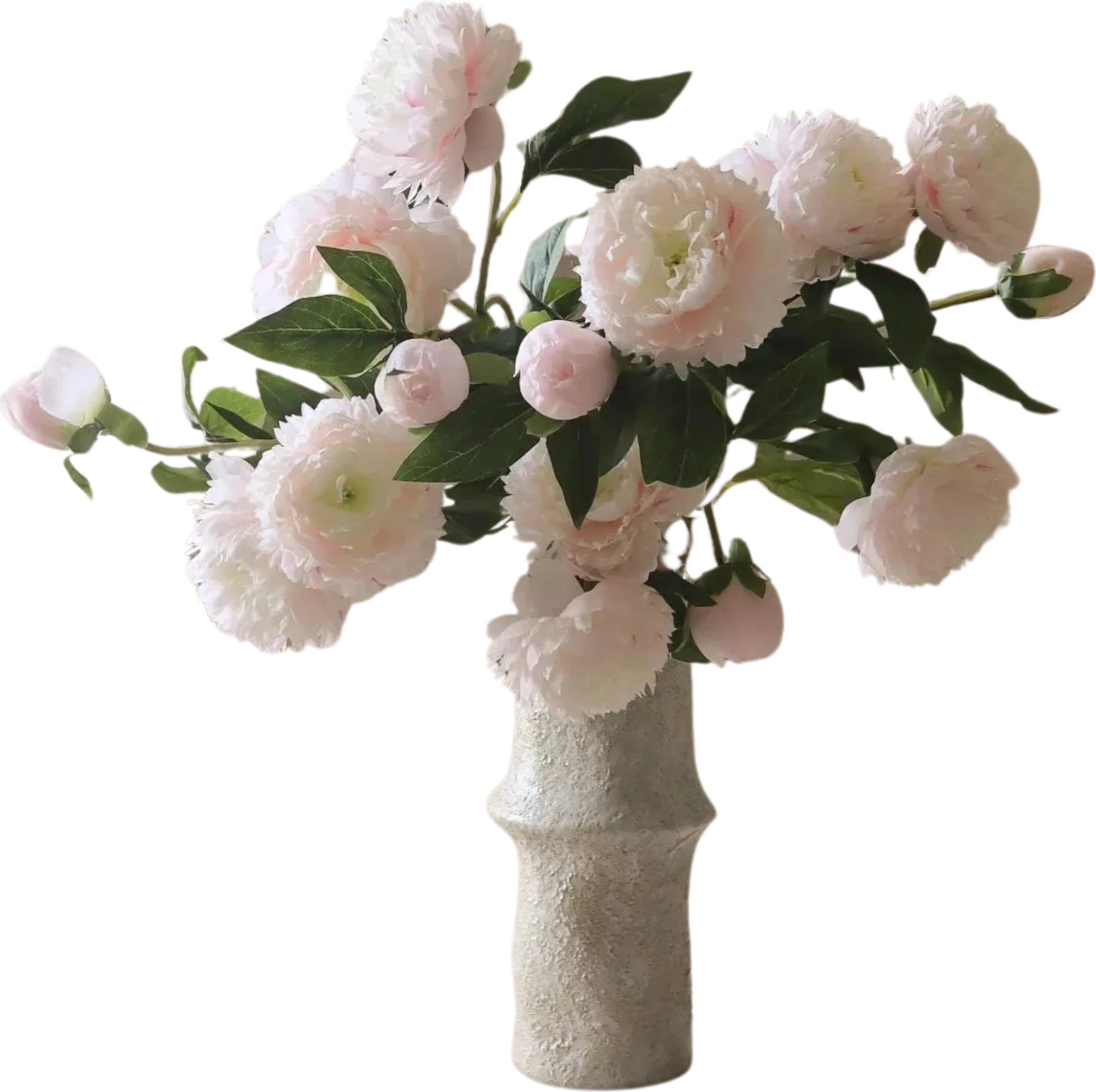 Kwiaty sztuczne bukiet Botane piwonie 72 cm jasnoróżowe