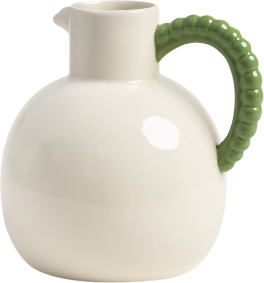 Dzbanek Perle 20 5 cm zielony