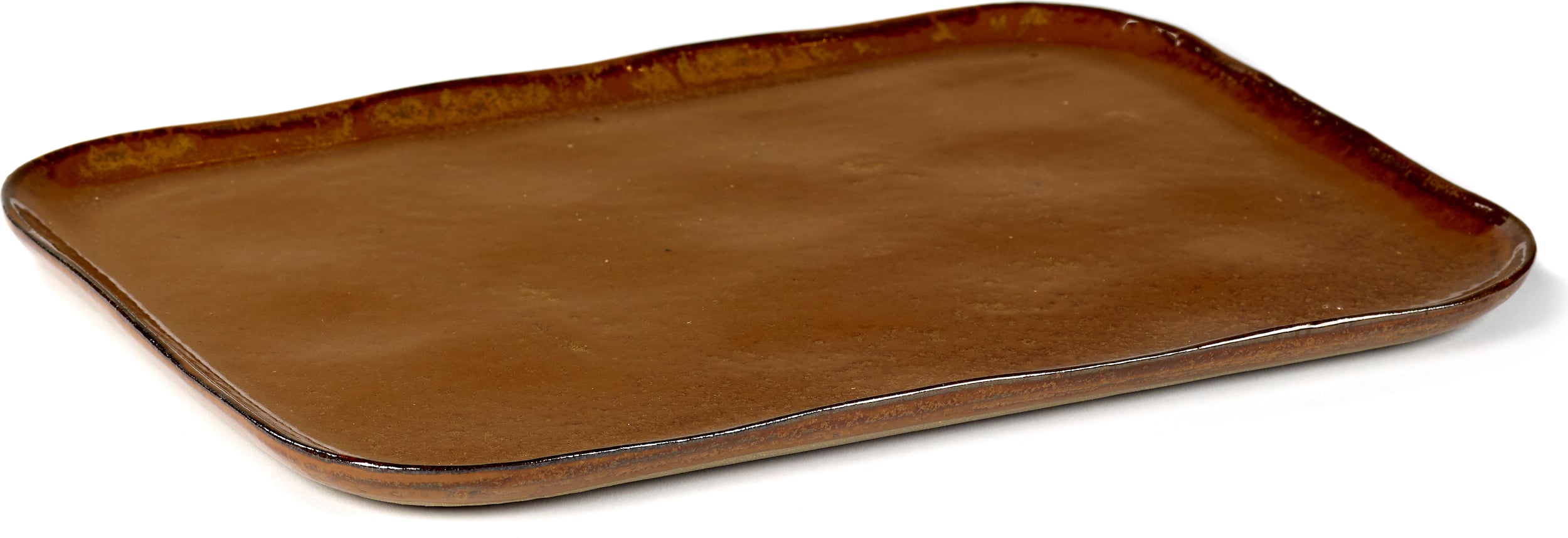 Talerze obiadowe La Nouvelle 32 cm brązowe 4 szt.