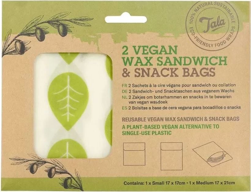 Woskowijki Tala Vegan S/M 2 szt.