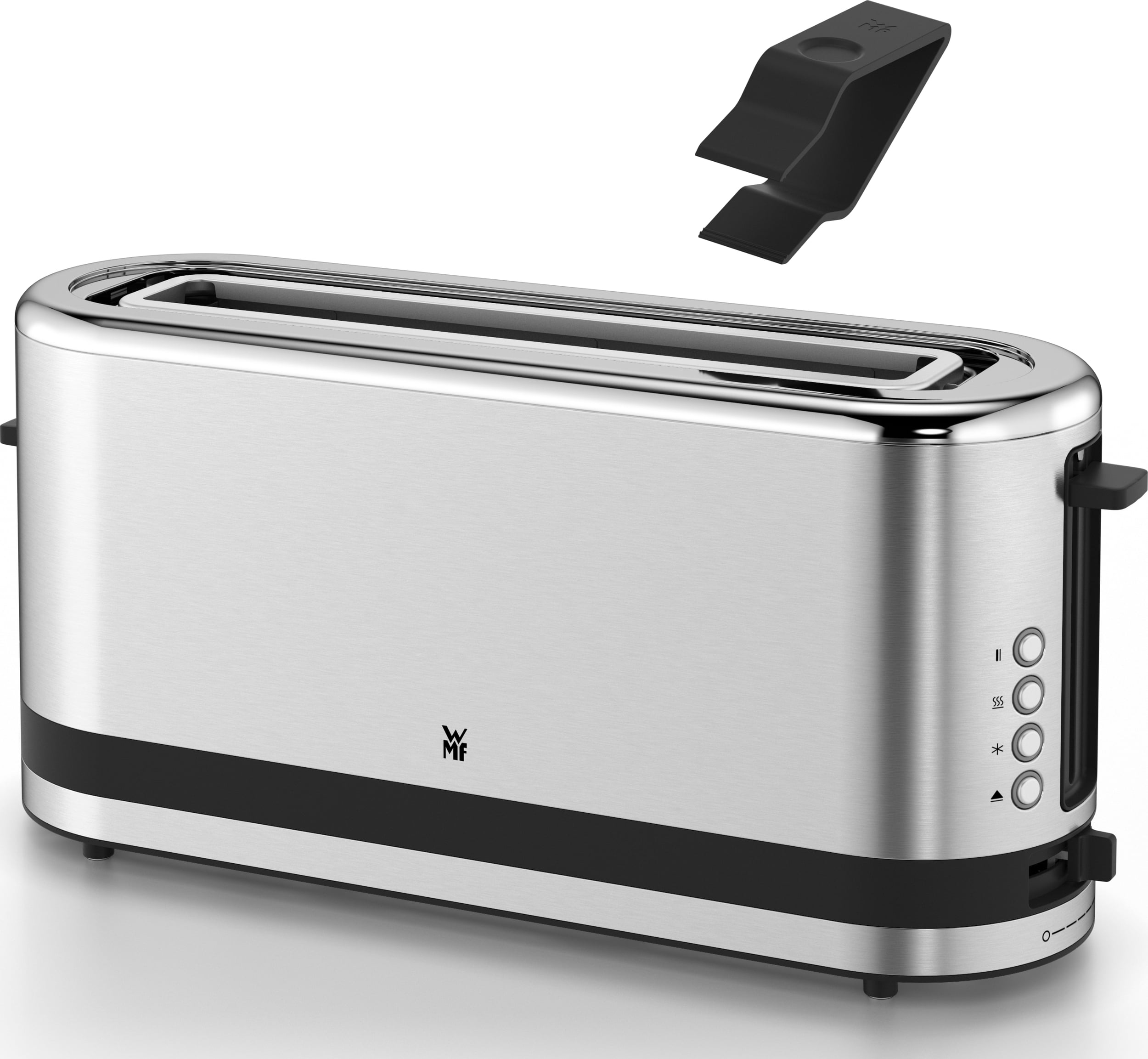 Toster KITCHENminis długi srebrny