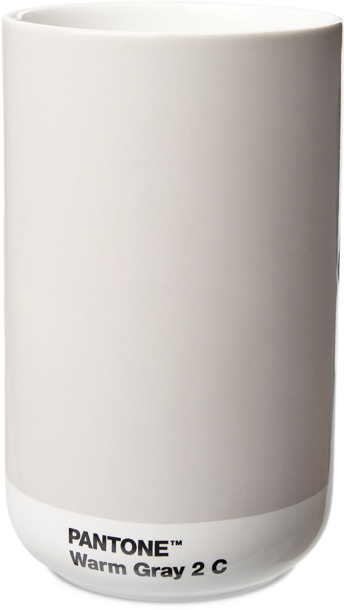 Wazon Pantone 14 cm ciepłoszary