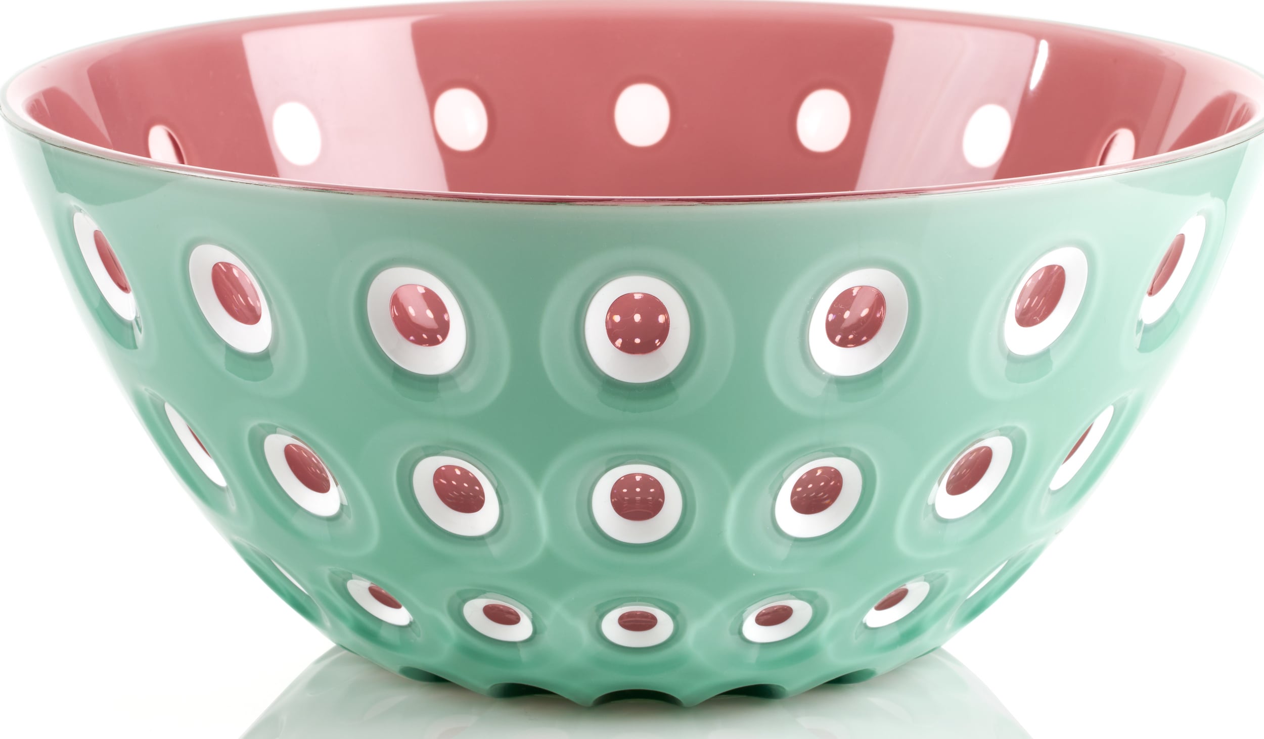 Miska Le Murrine 25 cm niebiesko-czerwona