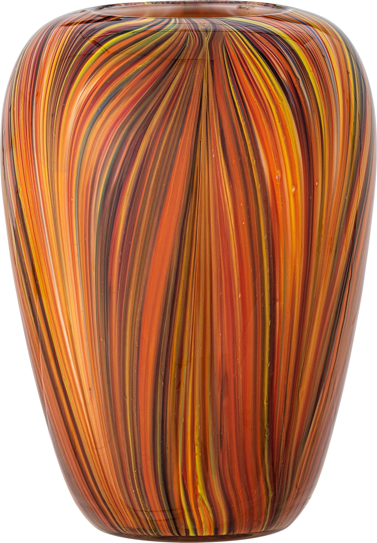 Wazon dekoracyjny Sunny 22 5 cm pomarańczowy