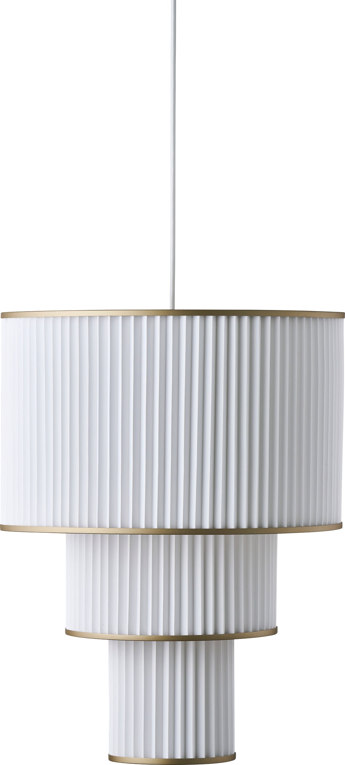 Lampa wisząca Plivello 112 biało-złota