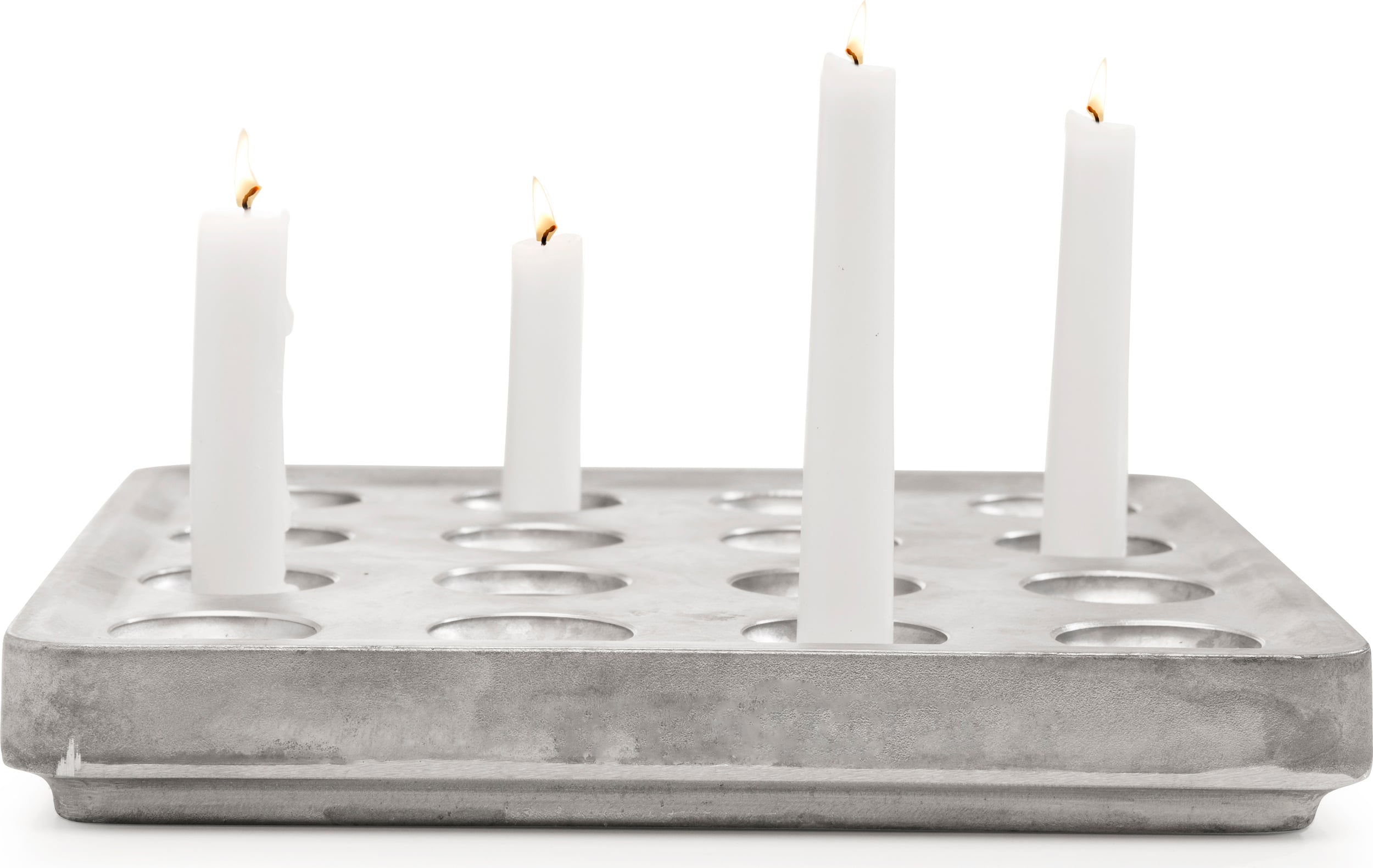 Świecznik Stumpastaken aluminium