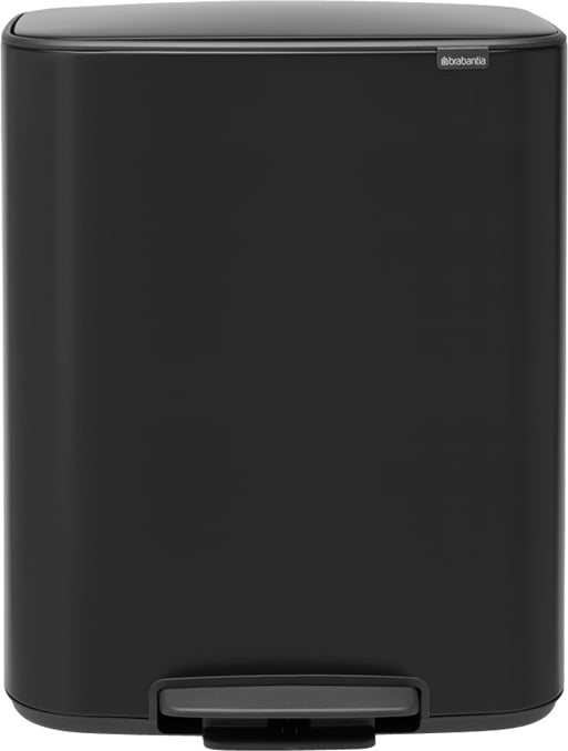 Kosz na śmieci Bo Pedal Bin 60 l czarny mat