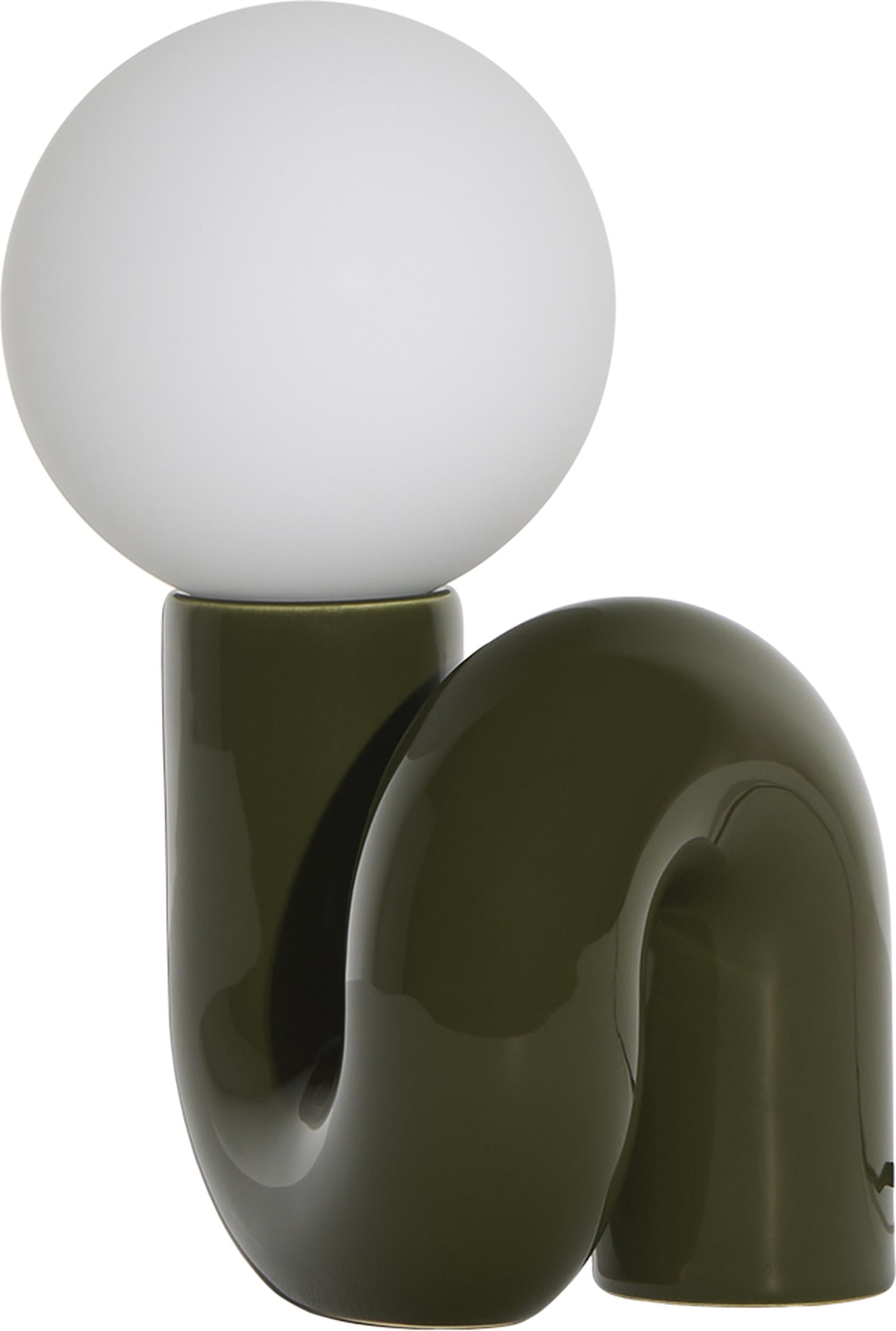 Lampa stołowa Neotenic 26 cm zielona