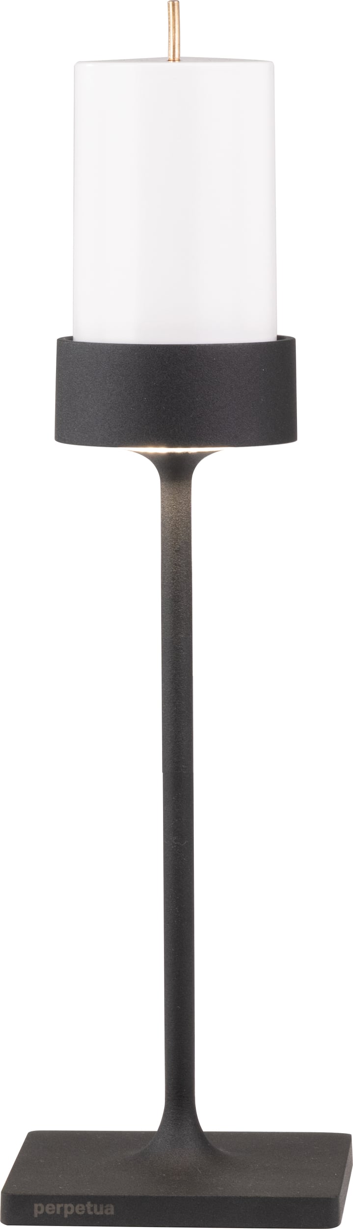 Lampa stołowa bezprzewodowa Perpetua 30 6 cm czarna