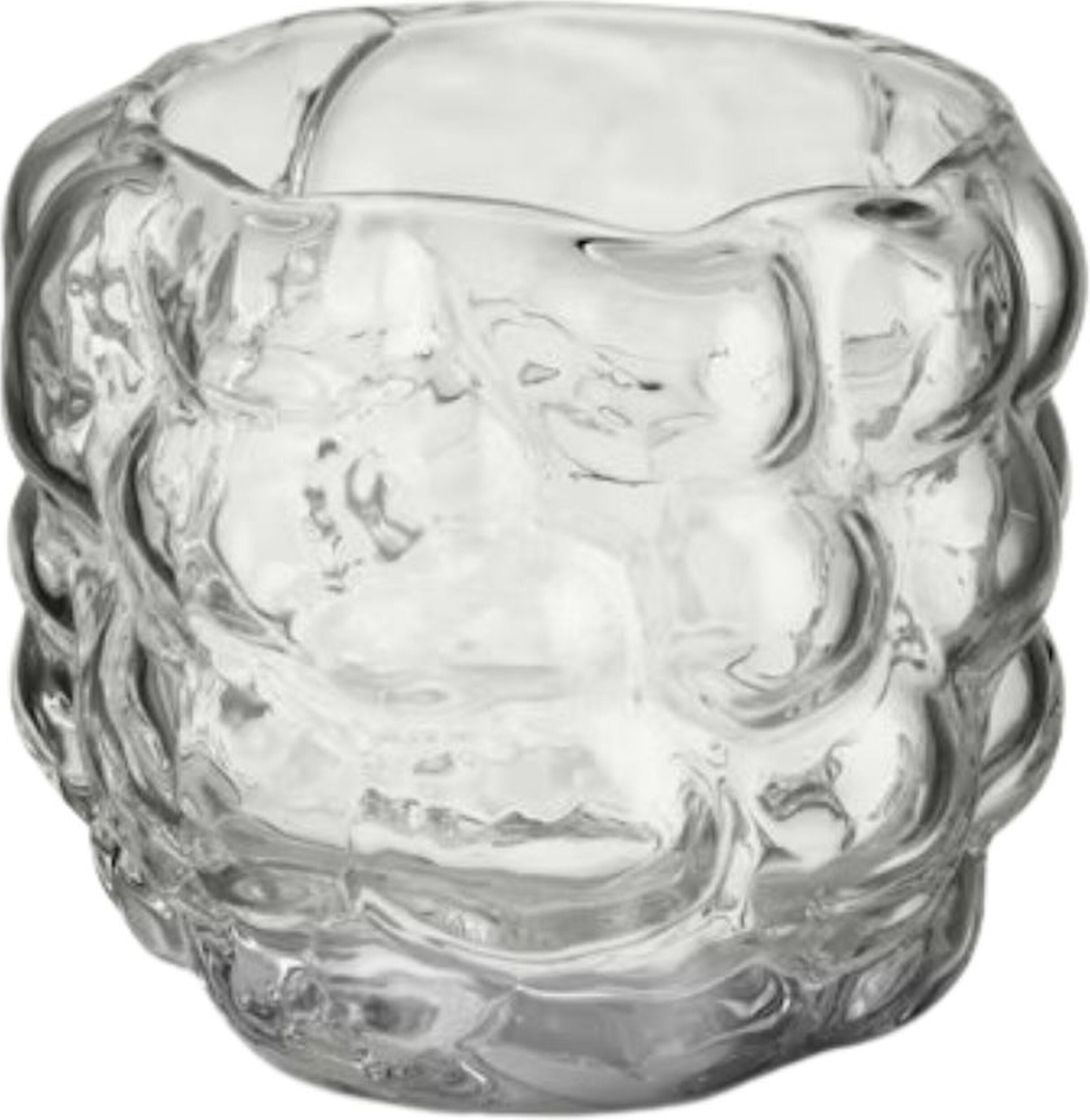 Mini wazon Moss 7 3 cm transparentny