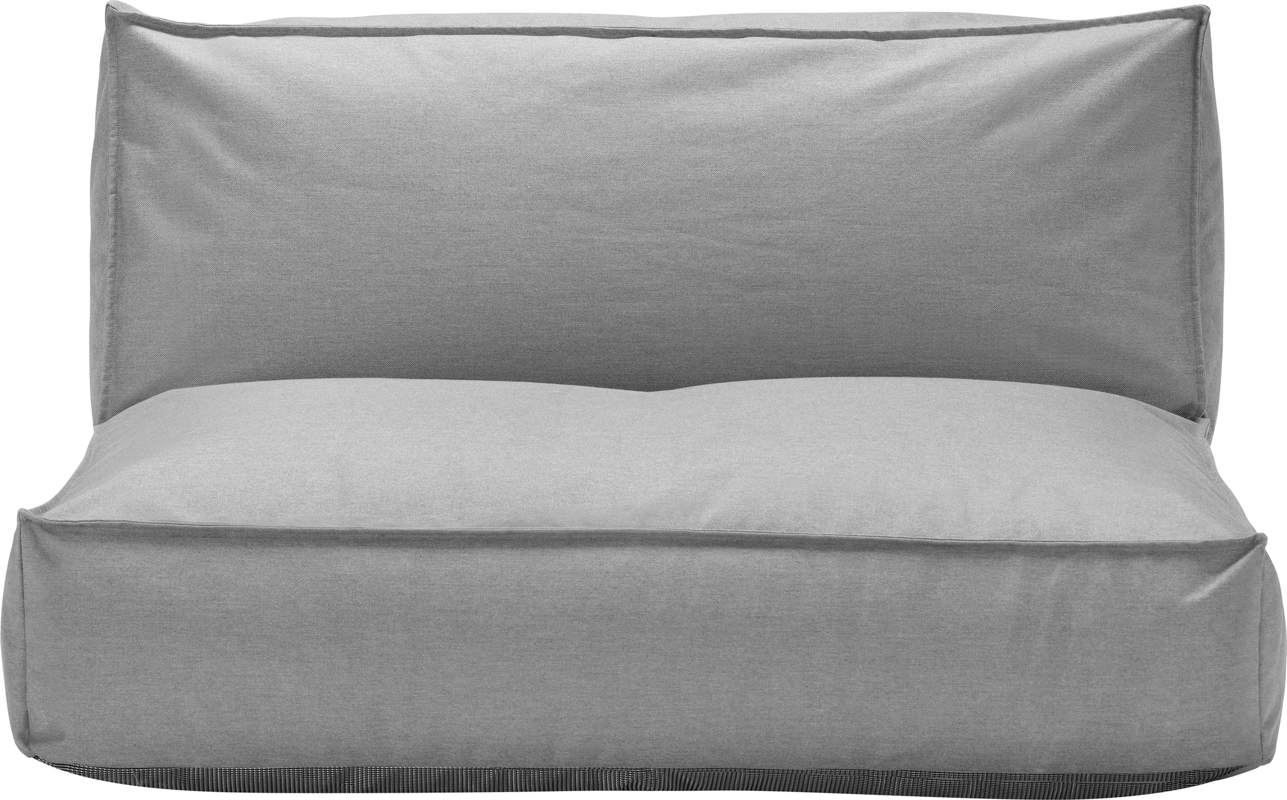 Sofa ogrodowa dwuosobowa Stay 120 x 120 cm jasnoszara