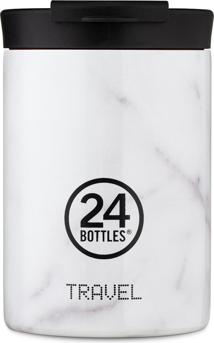 Kubek termiczny Travel Tumbler Grand 350 ml biały marmur