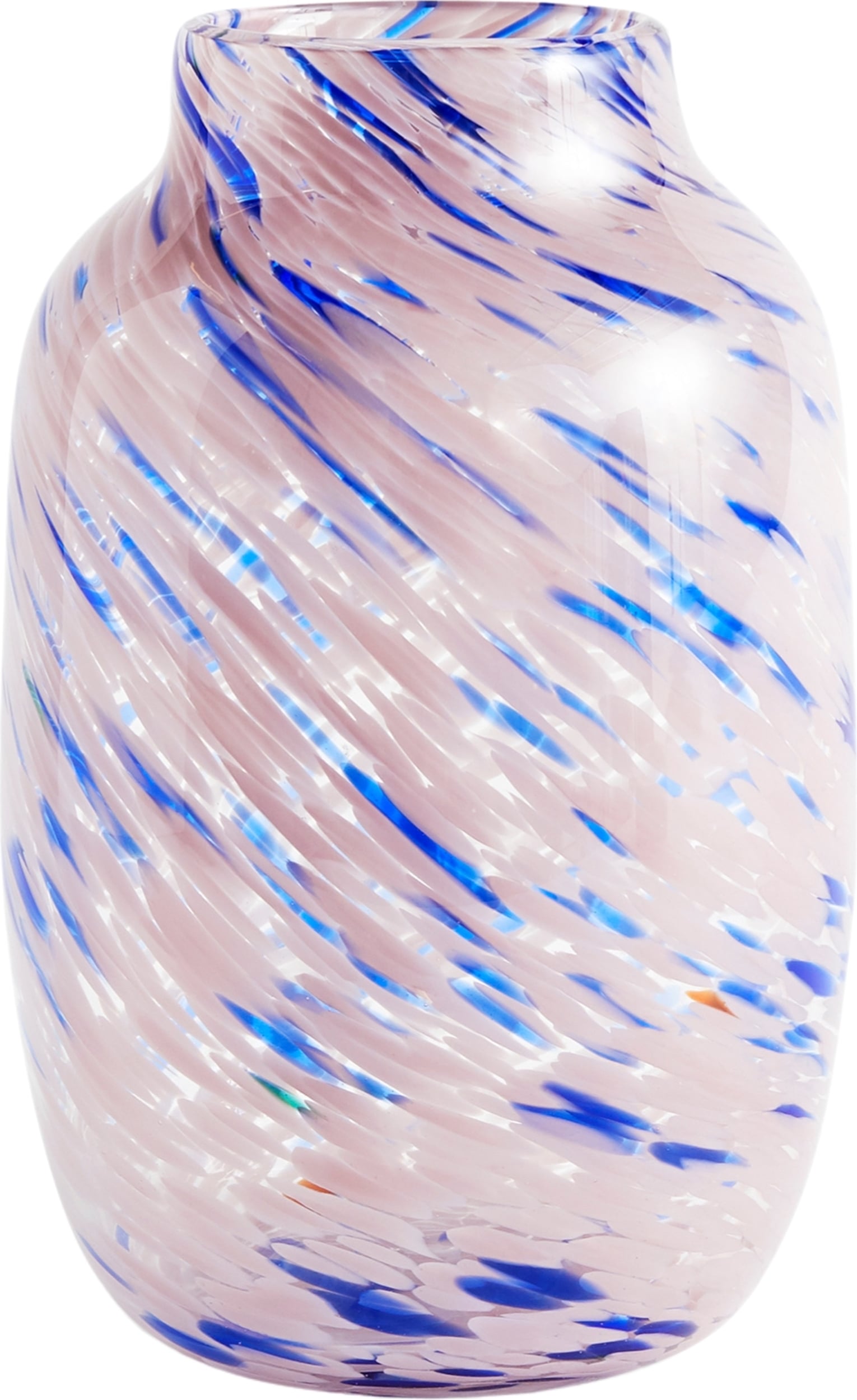 Wazon Splash różowo-niebieski