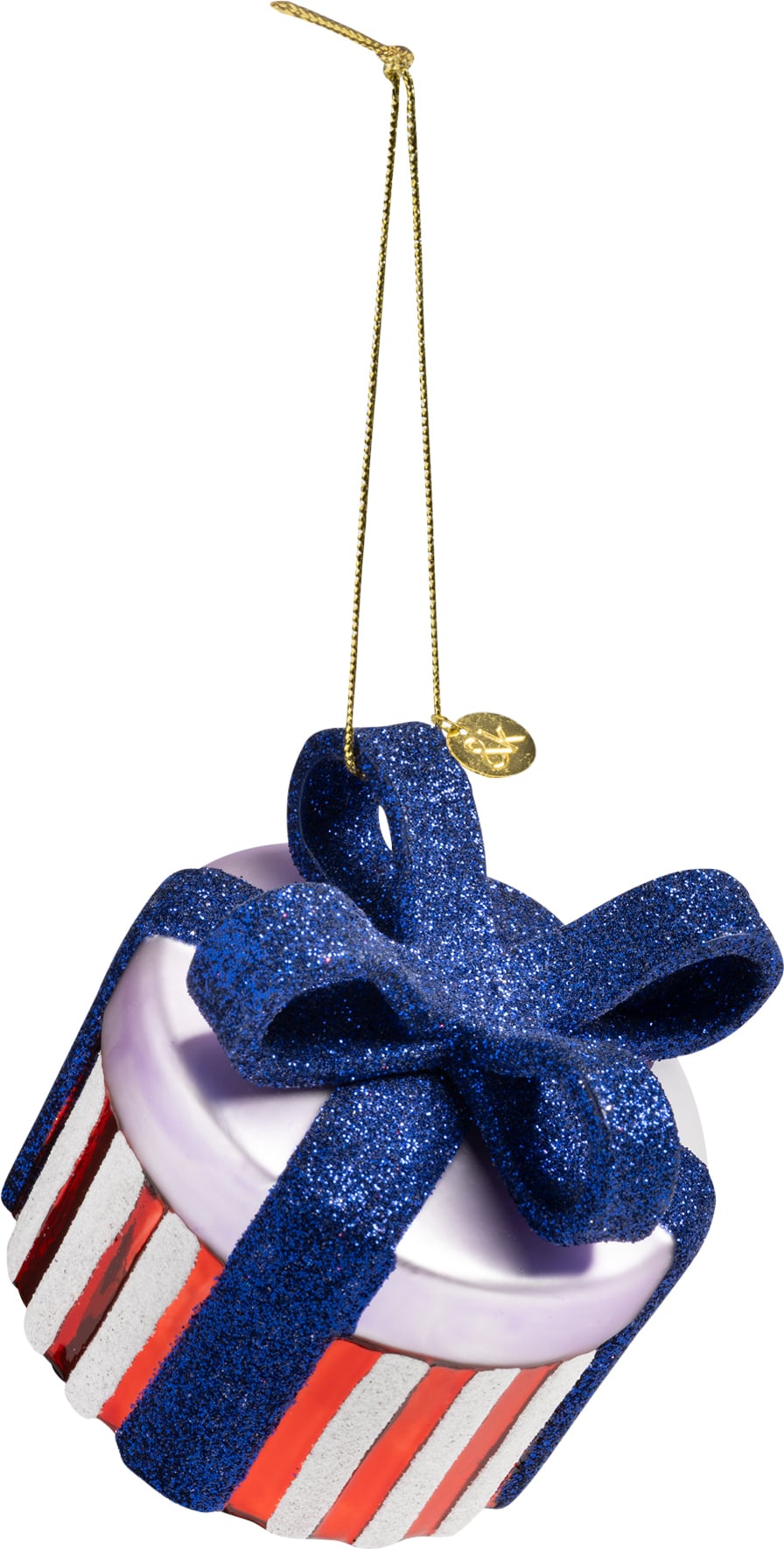 Bombka Gift czerwona