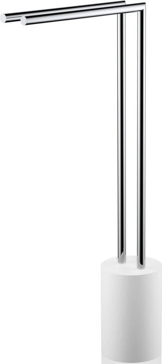 Wieszak na ręczniki Stone chrom-biały