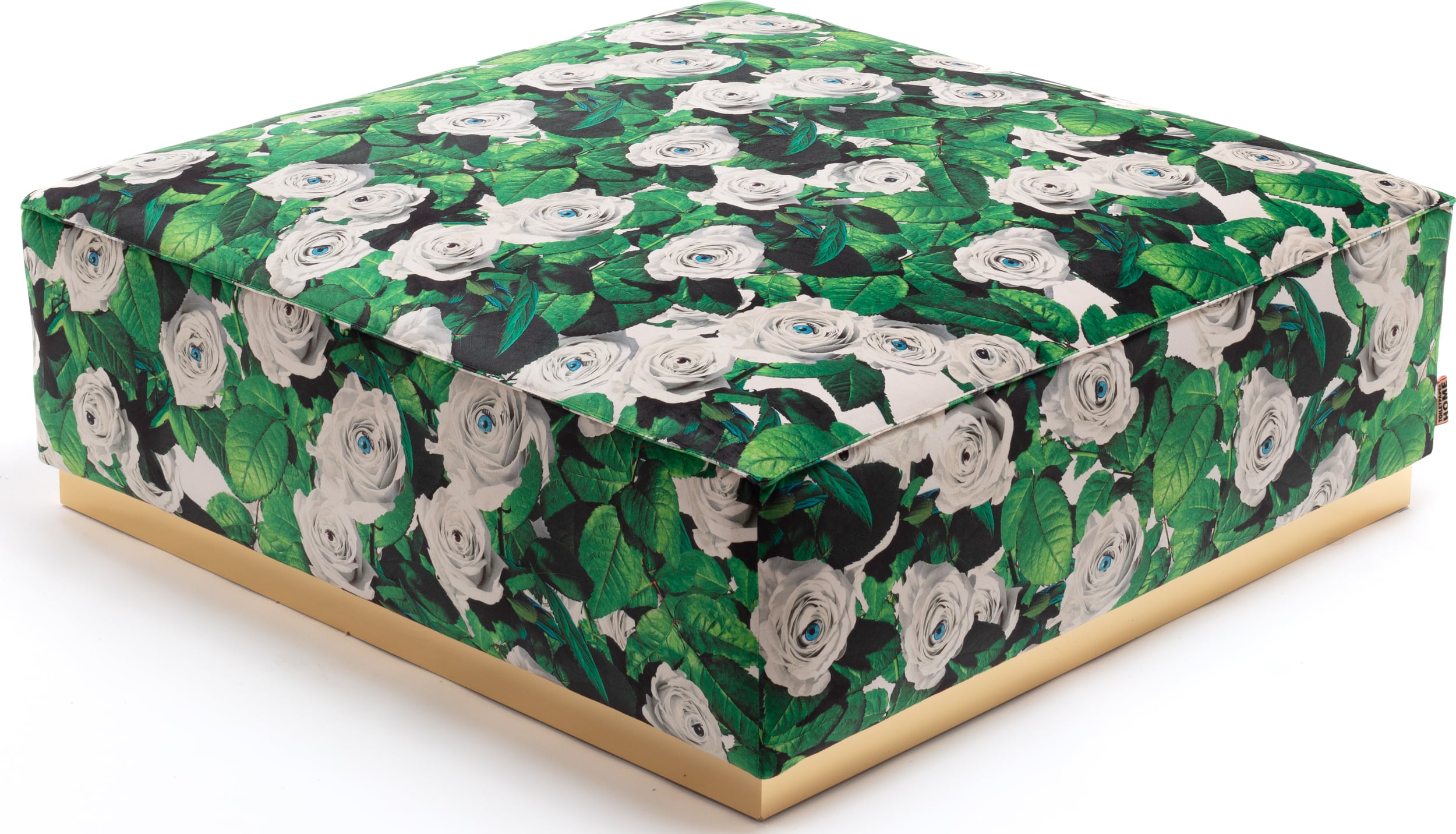 Puf Toiletpaper Roses kwadratowy 103 cm
