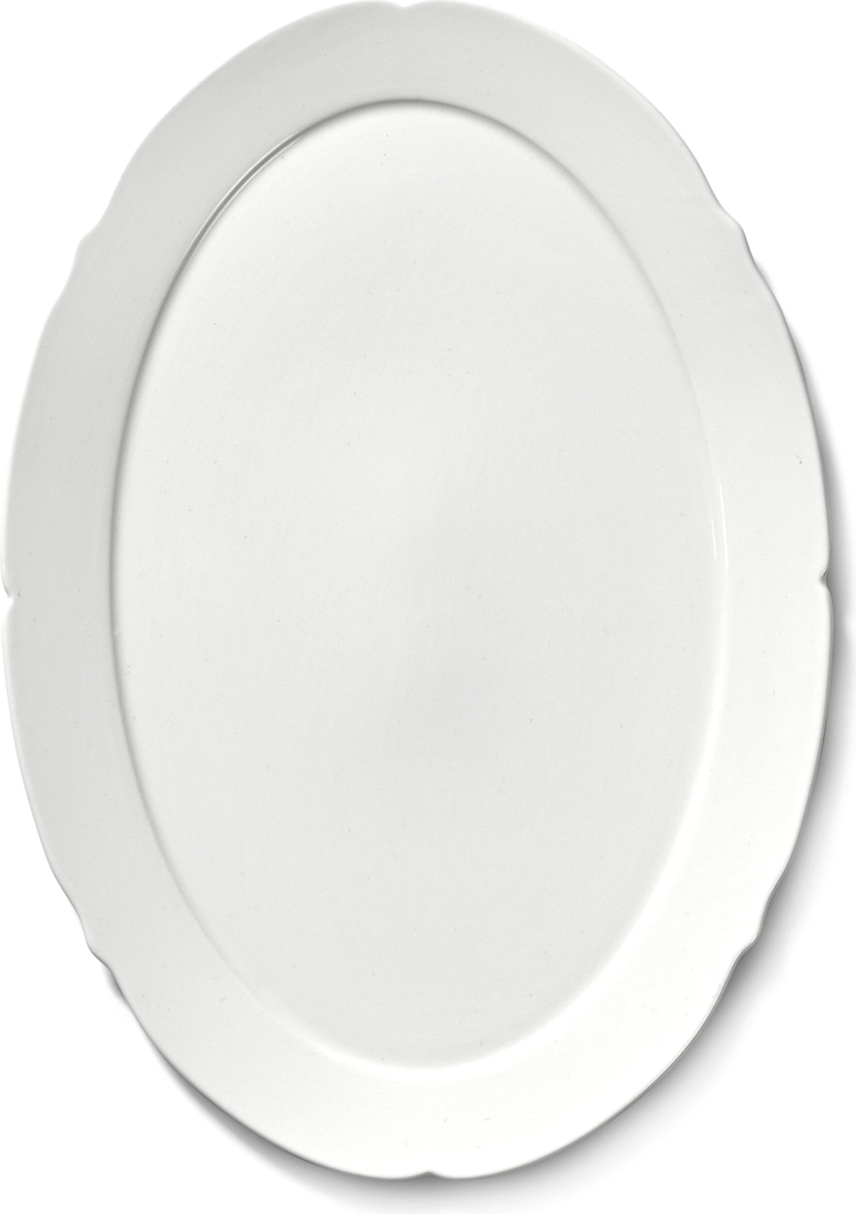 Półmiski owalne Silhouette 30 cm białe 4 szt.