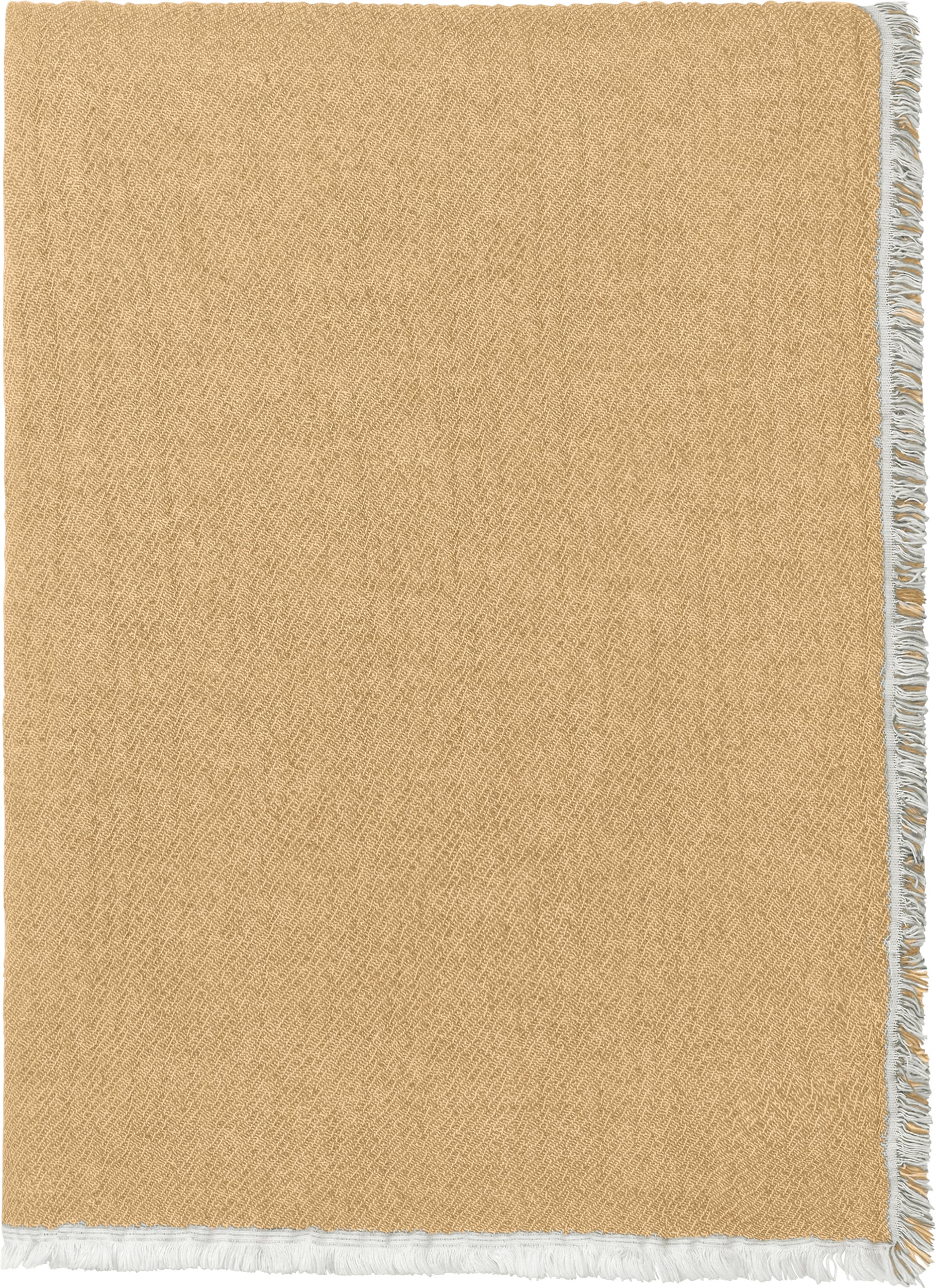 Koc Thyme 130 x 180 cm żółty