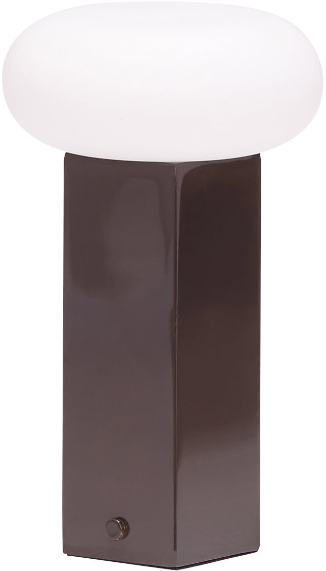 Lampa stołowa bezprzewodowa Low brązowa